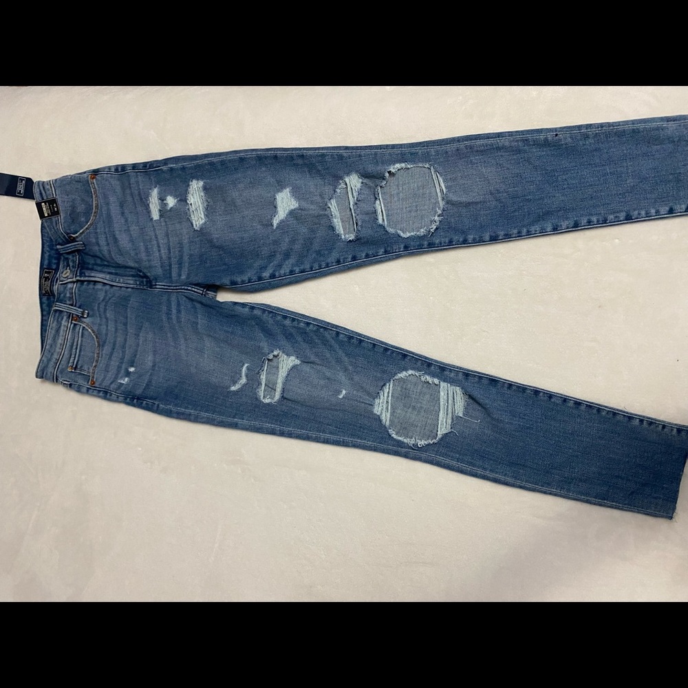 Abercrombie Curve Love super skinny high rise jean
